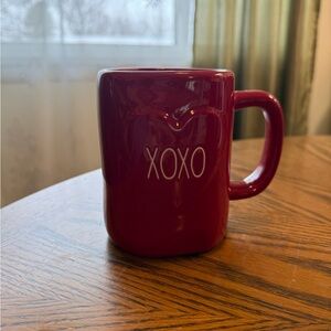 Rae Dunn XOXO Red Mug